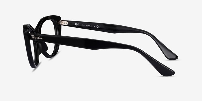 Ray-Ban Nina Black Acetate Eyeglass Frames from EyeBuyDirect