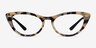 Ray-Ban Nina Tortoise Black AcetateEyeglass Frames from EyeBuyDirect, Front View