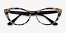 Ray-Ban Nina Tortoise Black AcetateEyeglass Frames from EyeBuyDirect, Closed View