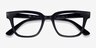 Ray-Ban RB4323V Black PlasticEyeglass Frames from EyeBuyDirect, Closed View