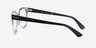 Ray-Ban RB4323V Clear PlasticEyeglass Frames from EyeBuyDirect, Side View