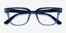 Ray-Ban RB4323V Clear Blue PlasticEyeglass Frames from EyeBuyDirect, Closed View