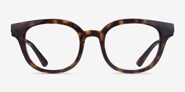 Ray-Ban RB4324V Tortoise PlasticEyeglass Frames from EyeBuyDirect, Front View