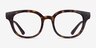 Ray-Ban RB4324V Tortoise PlasticEyeglass Frames from EyeBuyDirect, Front View
