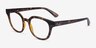 Ray-Ban RB4324V Tortoise PlasticEyeglass Frames from EyeBuyDirect, Angle View