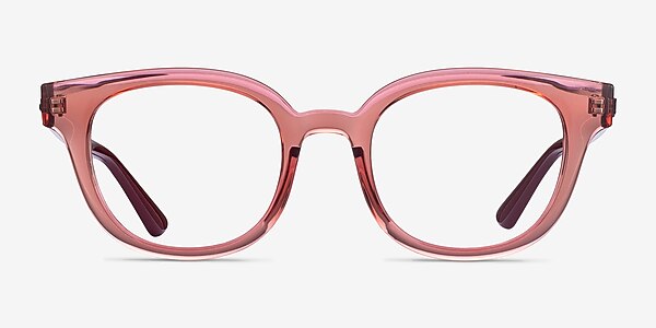 Ray-Ban RB4324V Clear Pink Plastique Montures de lunettes de vue