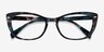 Ray-Ban RB5366 Blue Tortoise AcetateEyeglass Frames from EyeBuyDirect, Closed View