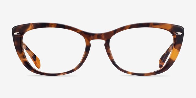 Ray-Ban RB5366 Tortoise AcetateEyeglass Frames from EyeBuyDirect, Front View