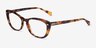 Ray-Ban RB5366 Tortoise AcetateEyeglass Frames from EyeBuyDirect, Angle View