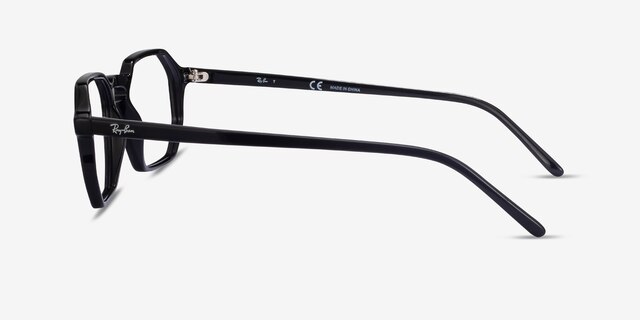 Ray-Ban RB5370 Black AcetateEyeglass Frames from EyeBuyDirect, Side View