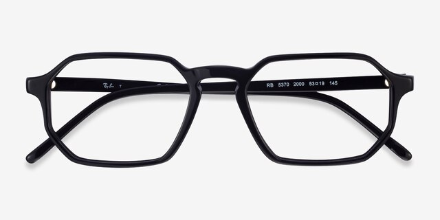 Ray-Ban RB5370 Black AcetateEyeglass Frames from EyeBuyDirect, Closed View
