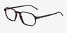 Ray-Ban RB5370 Tortoise AcetateEyeglass Frames from EyeBuyDirect, Angle View