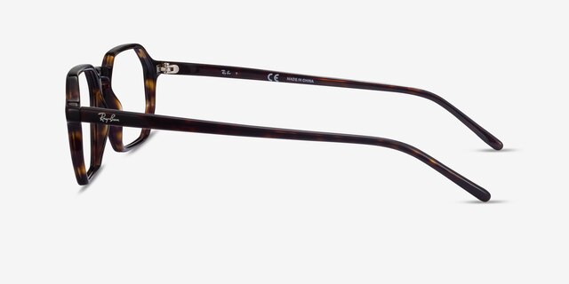Ray-Ban RB5370 Tortoise AcetateEyeglass Frames from EyeBuyDirect, Side View
