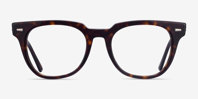 Ray-Ban Meteor Tortoise AcetateEyeglass Frames from EyeBuyDirect, Front View