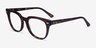 Ray-Ban Meteor Tortoise AcetateEyeglass Frames from EyeBuyDirect, Angle View