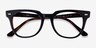 Ray-Ban Meteor Black Tortoise AcétateMontures de lunettes de vue d'EyeBuyDirect, Vue Rapprochée