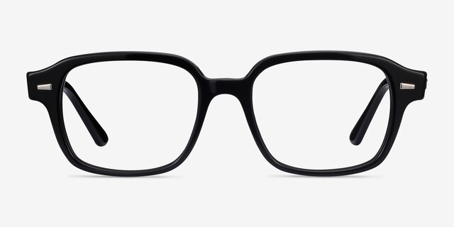 Ray-Ban RB5382 Black AcetateEyeglass Frames from EyeBuyDirect, Front View