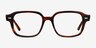 Ray-Ban RB5382 Striped Havana AcetateEyeglass Frames from EyeBuyDirect, Front View