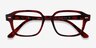 Ray-Ban RB5382 Red Havana AcetateEyeglass Frames from EyeBuyDirect, Closed View
