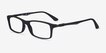 Ray-Ban RB7017 Black PlasticEyeglass Frames from EyeBuyDirect, Angle View