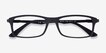 Ray-Ban RB7017 Black PlasticEyeglass Frames from EyeBuyDirect, Closed View