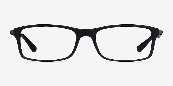 Ray-Ban RB7017 Black Green Gunmetal Plastic Eyeglass Frames