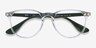 Ray-Ban RB7046 Clear Green PlasticEyeglass Frames from EyeBuyDirect, Closed View