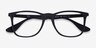 Ray-Ban RB7074 Noir PlastiqueMontures de lunettes de vue d'EyeBuyDirect, Vue Rapprochée