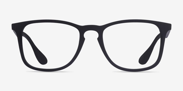 Ray-Ban RB7074 Black PlasticEyeglass Frames from EyeBuyDirect, Front View