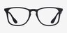 Ray-Ban RB7074 Black PlasticEyeglass Frames from EyeBuyDirect, Front View