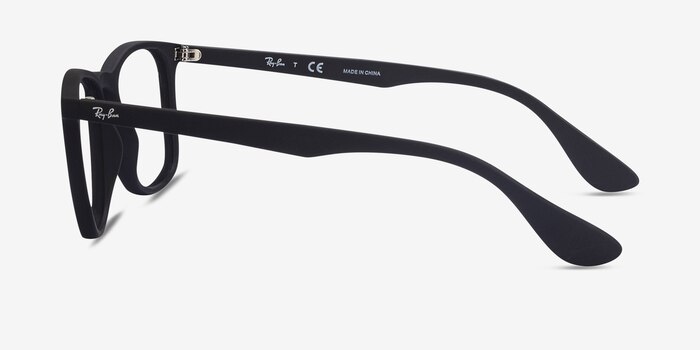 Ray-Ban RB7074 Black Plastic Eyeglass Frames from EyeBuyDirect