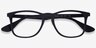 Ray-Ban RB7074 Black PlasticEyeglass Frames from EyeBuyDirect, Closed View