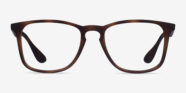 Ray-Ban RB7074 Tortoise PlasticEyeglass Frames from EyeBuyDirect, Front View