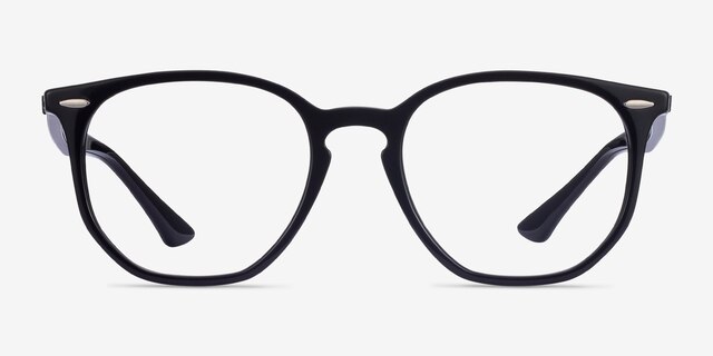 Ray-Ban RB7151 Black AcetateEyeglass Frames from EyeBuyDirect, Front View