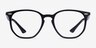 Ray-Ban RB7151 Black AcetateEyeglass Frames from EyeBuyDirect, Front View