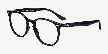 Shuraba Herhaald Voel me slecht Ray-Ban RB7151 - Square Black Frame Eyeglasses | Eyebuydirect