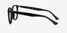 Ray-Ban RB7151 Black AcetateEyeglass Frames from EyeBuyDirect, Side View
