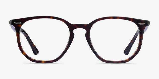 Ray-Ban RB7151 Tortoise AcetateEyeglass Frames from EyeBuyDirect, Front View
