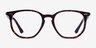 Ray-Ban RB7151 Tortoise AcetateEyeglass Frames from EyeBuyDirect, Front View