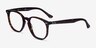 Ray-Ban RB7151 Tortoise AcetateEyeglass Frames from EyeBuyDirect, Angle View