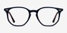 Ray-Ban RB7151 Blue Tortoise AcetateEyeglass Frames from EyeBuyDirect, Front View
