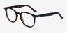 Ray-Ban RB7151 Blue Tortoise AcetateEyeglass Frames from EyeBuyDirect, Angle View