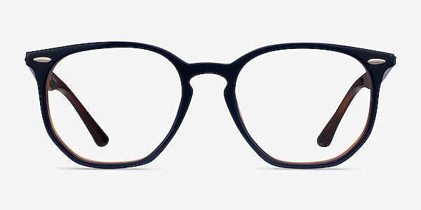 Ray-Ban RB7151 Blue Tortoise Acetate Eyeglass Frames