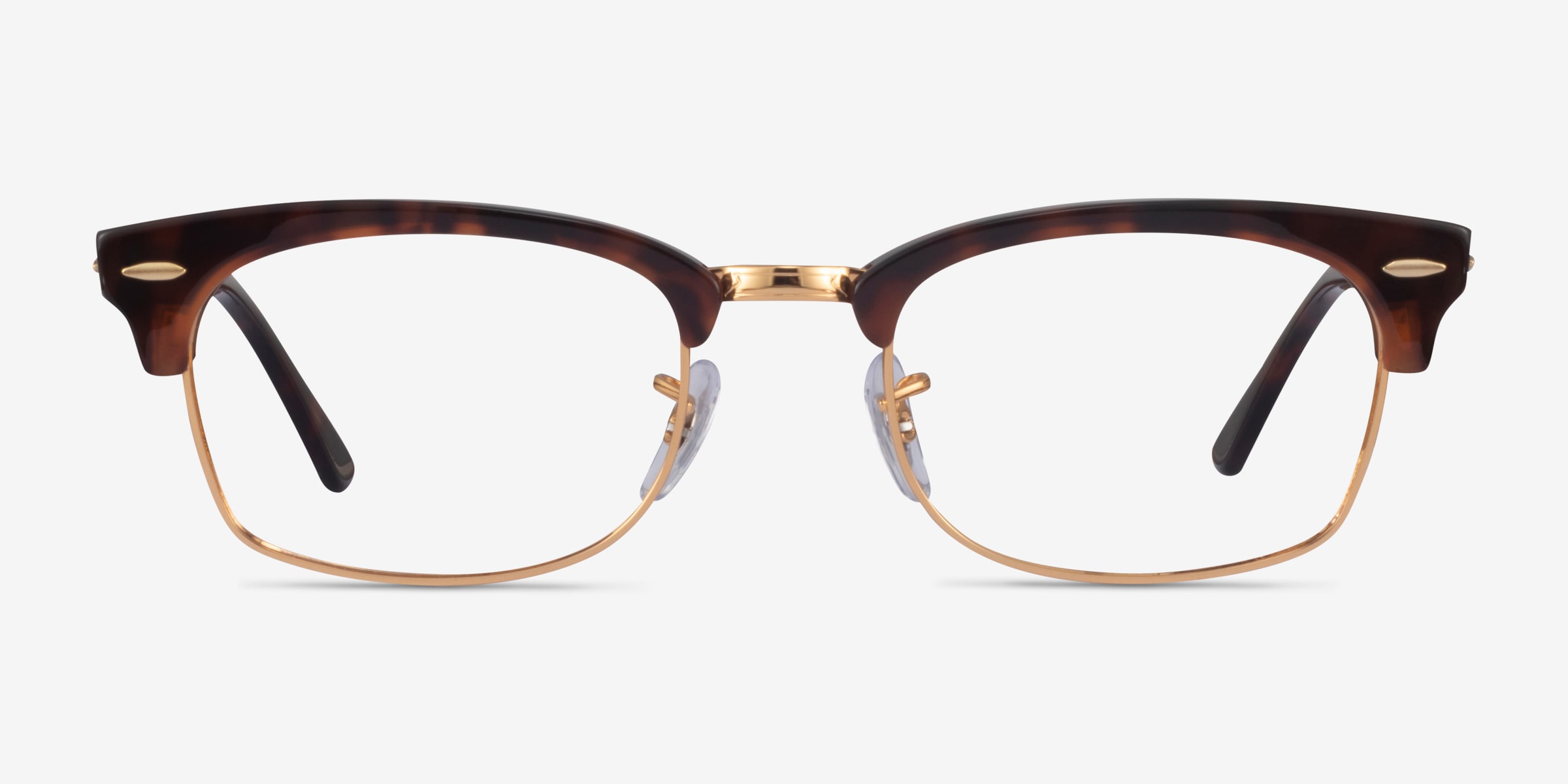 gold clubmaster glasses