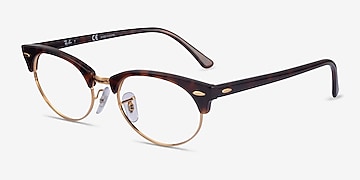 Ray Ban Clubmaster Oval Browline Tortoise Gold Frame Eyeglasses Eyebuydirect Ray Ban Clubmaster Oval Browline Tortoise Gold Frame Eyeglasses Eyebuydirect