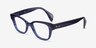 Ray-Ban RB0880 Blue Striped AcetateEyeglass Frames from EyeBuyDirect, Angle View