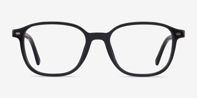 Ray-Ban RB5393 Leonard Black AcetateEyeglass Frames from EyeBuyDirect, Front View