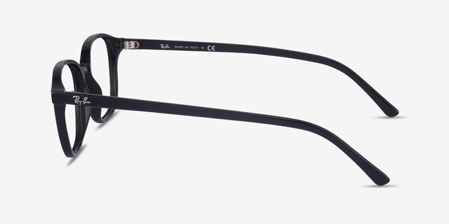 Ray-Ban RB5393 Leonard Black AcetateEyeglass Frames from EyeBuyDirect, Side View