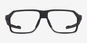 Oakley Bevel Black PlasticEyeglass Frames from EyeBuyDirect, Front View