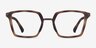 Oakley Sideswept Rx Tortoise & Rose Gold MetalEyeglass Frames from EyeBuyDirect, Front View